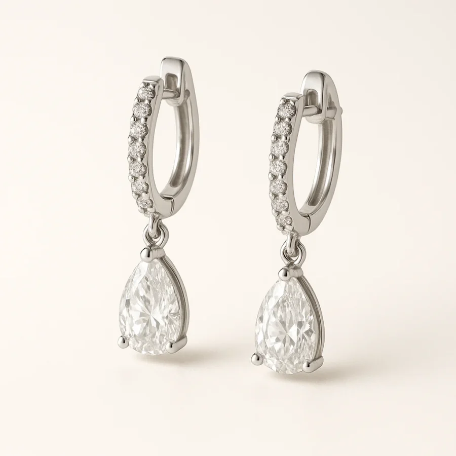 Drop Earrings · Pear